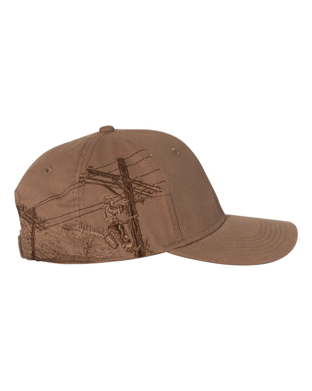 Dri Duck Lineman Embroidered Cap