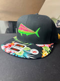 Neon Mahi Tropical Snapback