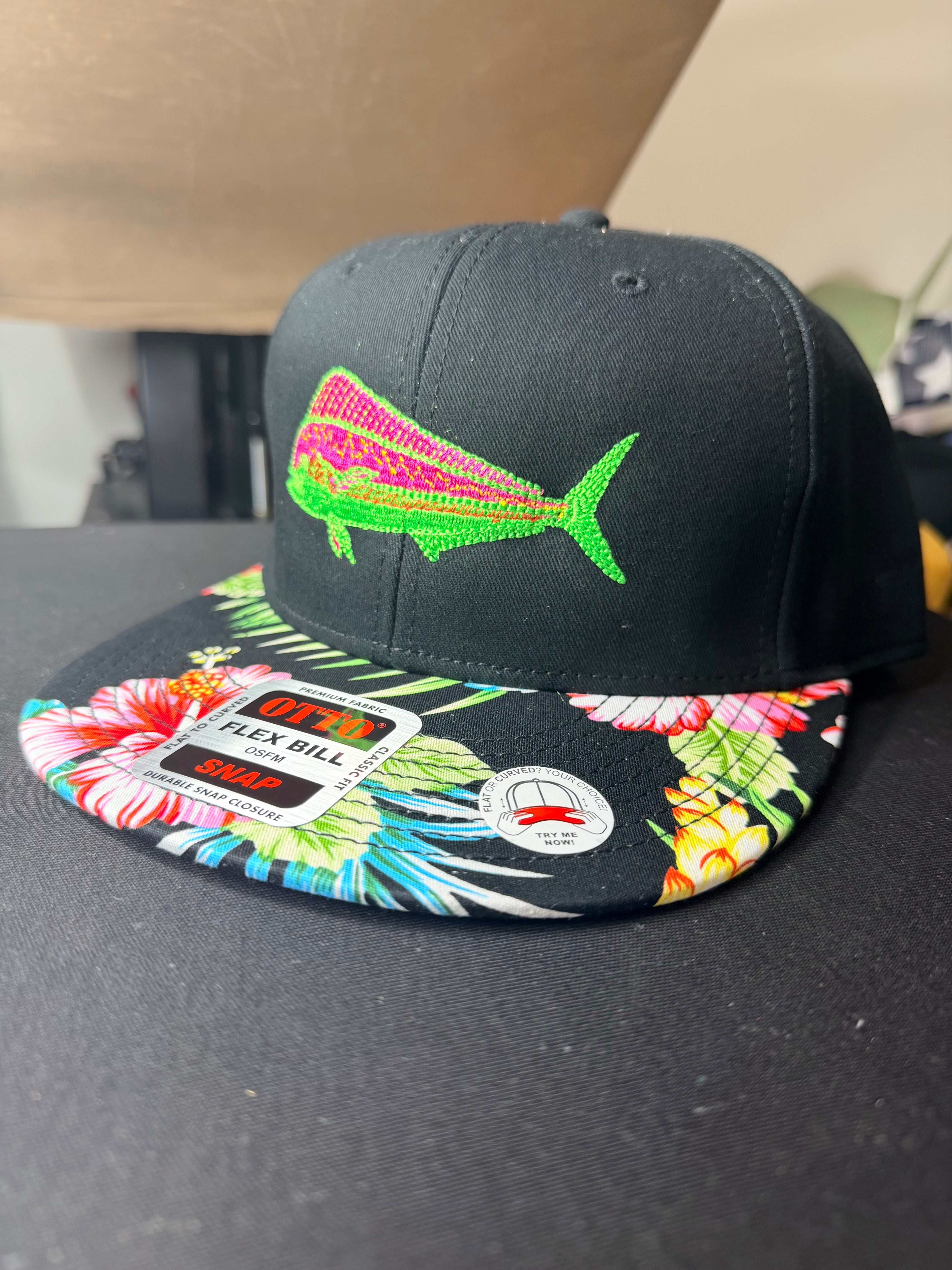 Neon Mahi Tropical Snapback