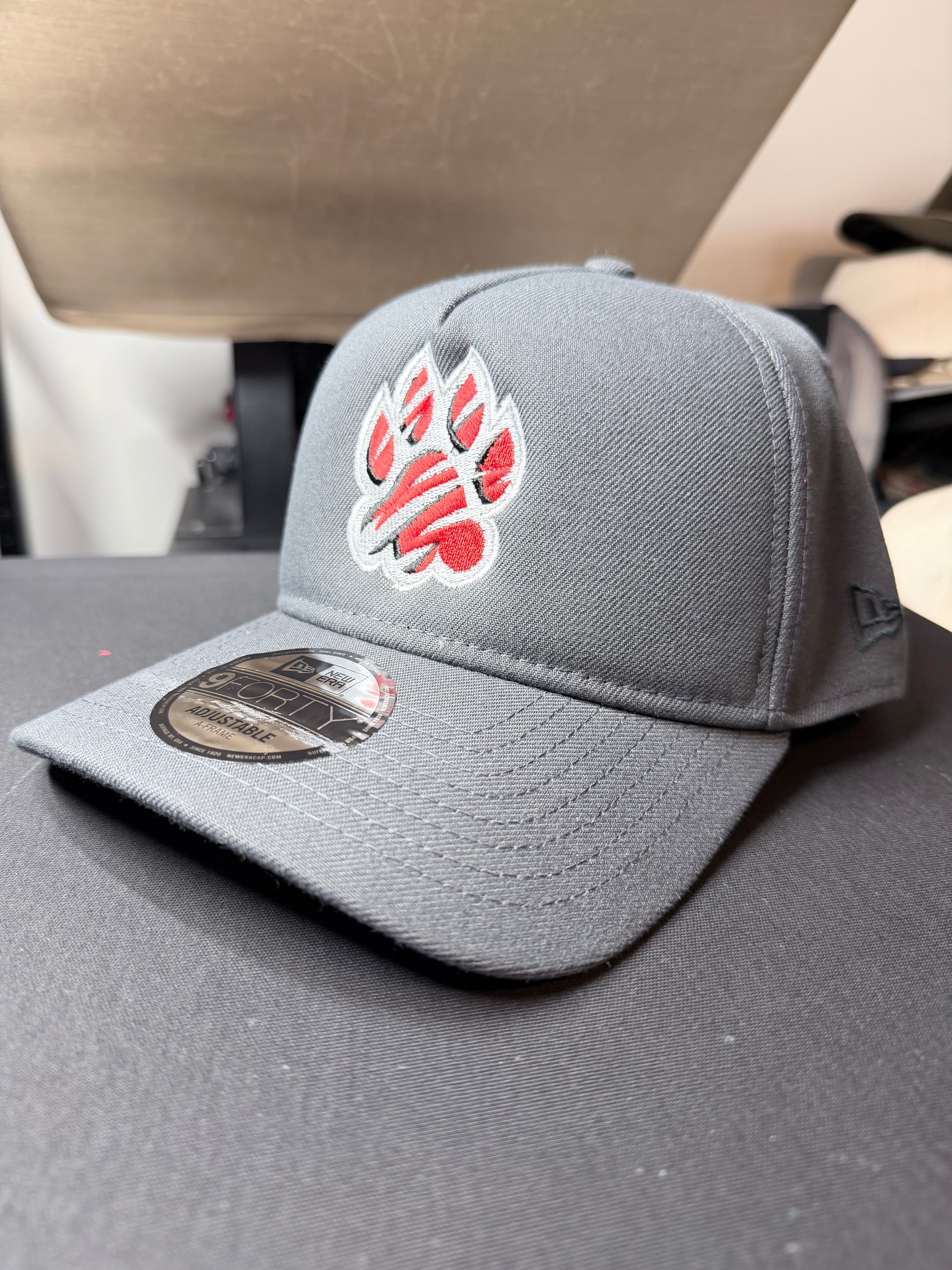 Tiger Paw Embroidered New Era 9FORTY Adjustable Hat