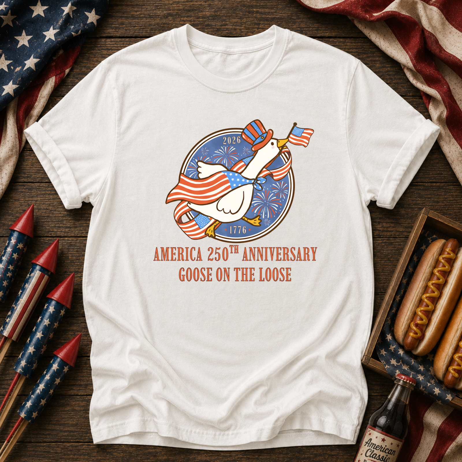 Goose On The Loose Tee