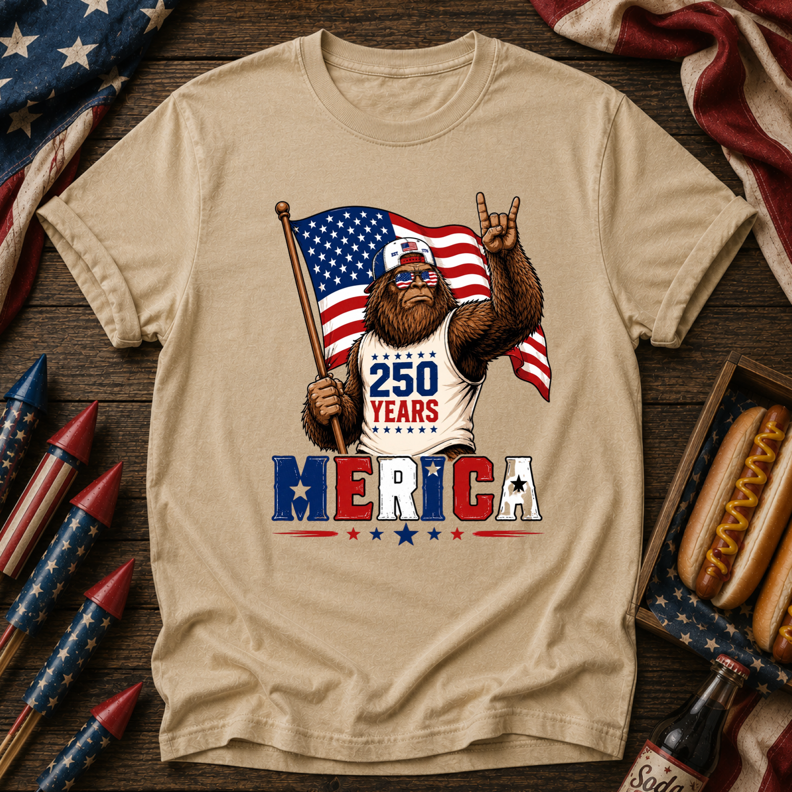 Yeti 250 Merica’ Tee