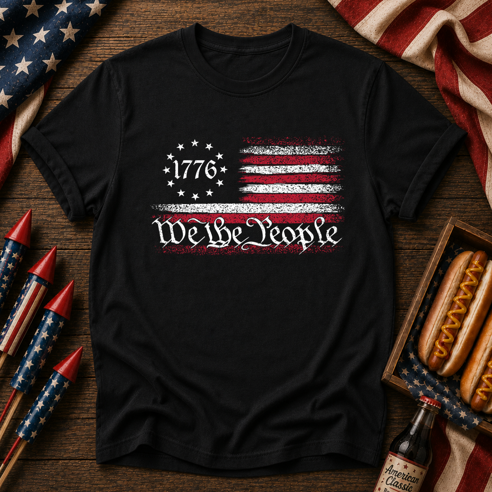 We The People Graphic Tee