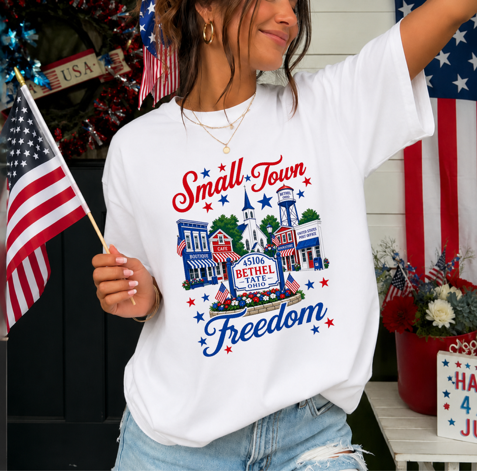 Bethel Small Town Freedom Tee